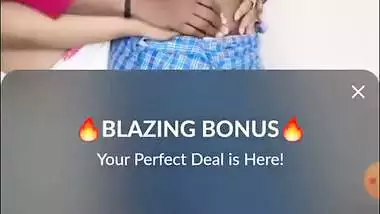 Live desi lesbian porn of two ladies from an adult app