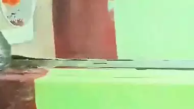 Friend mom bathing and washing clothes viral nude